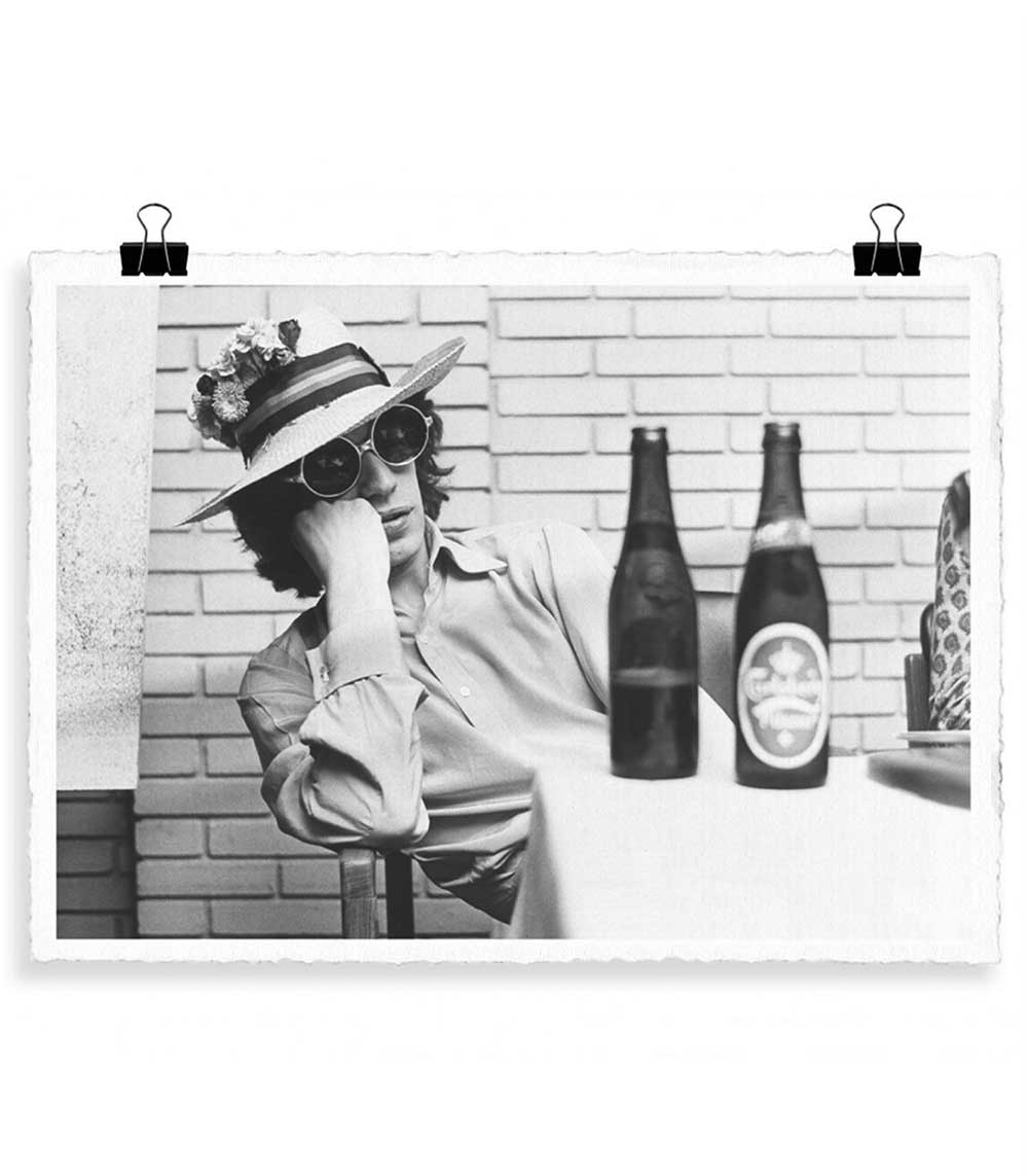 Affiche Mick Jagger Sun 56 x 76 cm Image Republic