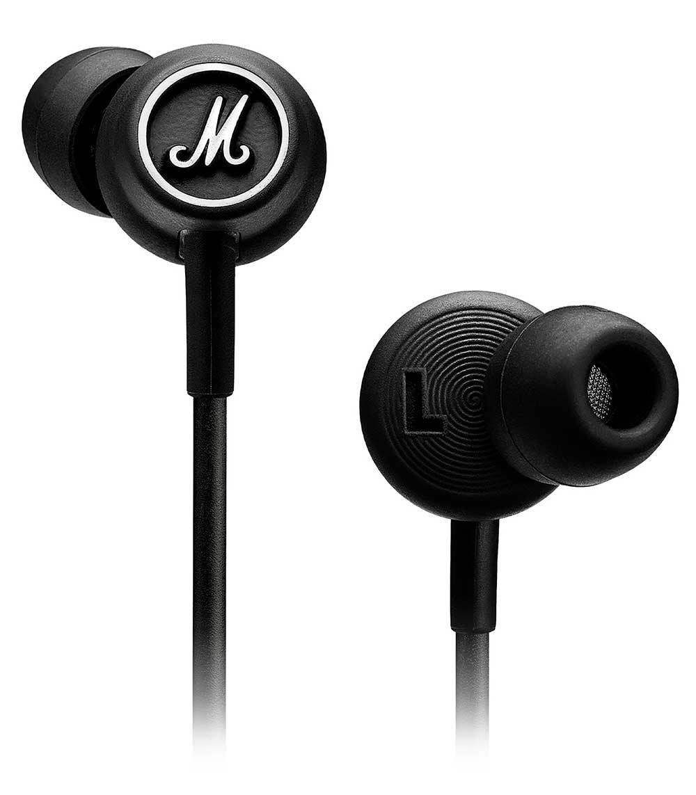 Ecouteurs Micro Mode Noir Marshall