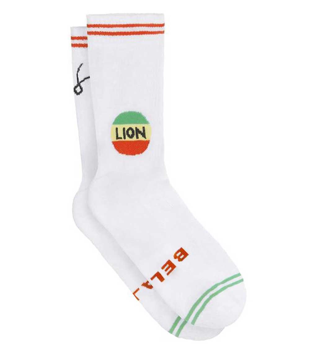 Chaussettes Lion en coton Bella Freud
