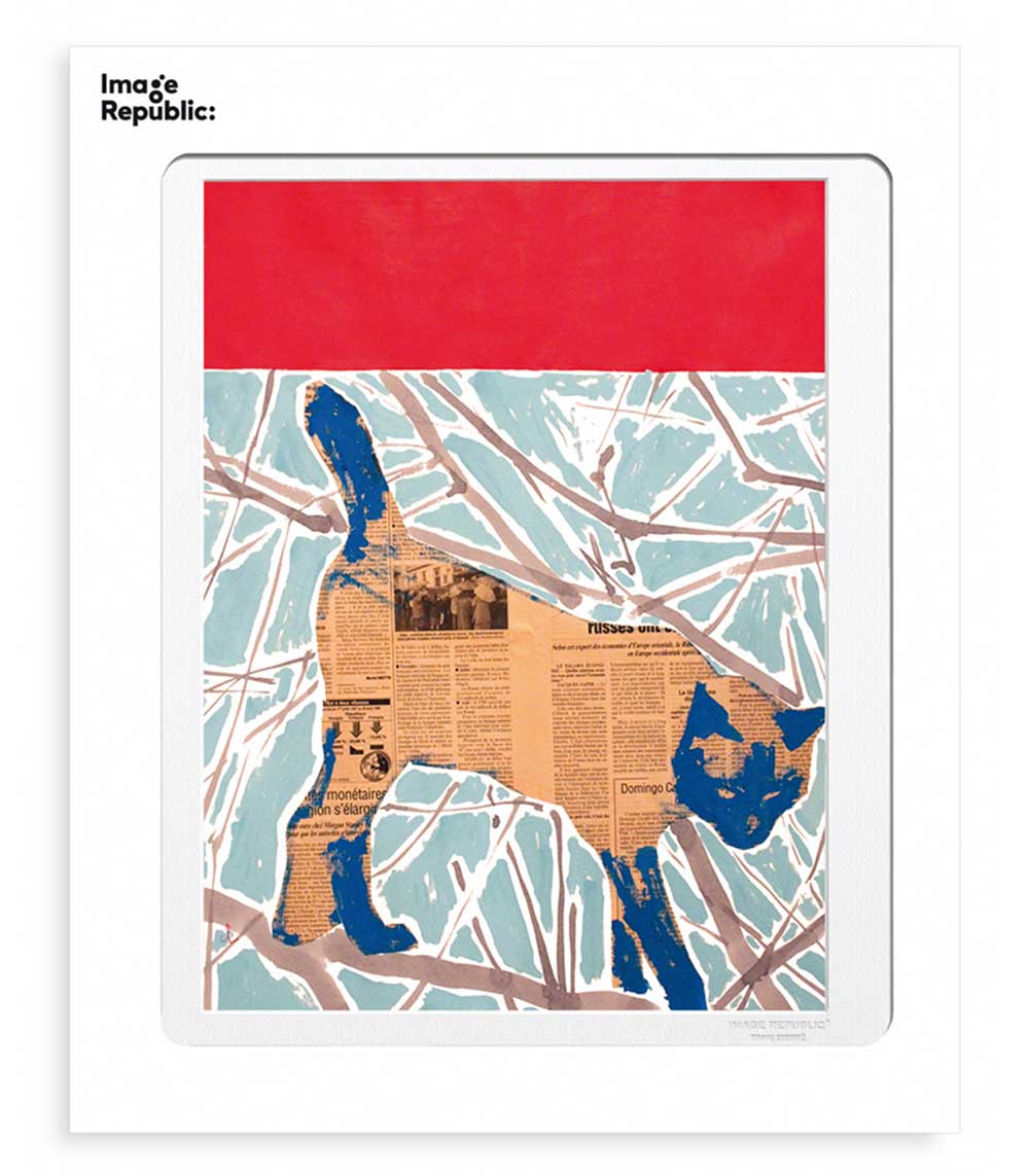Affiche Marc Antoine Coulon Animaux Chat 40 x 50 cm Image Republic