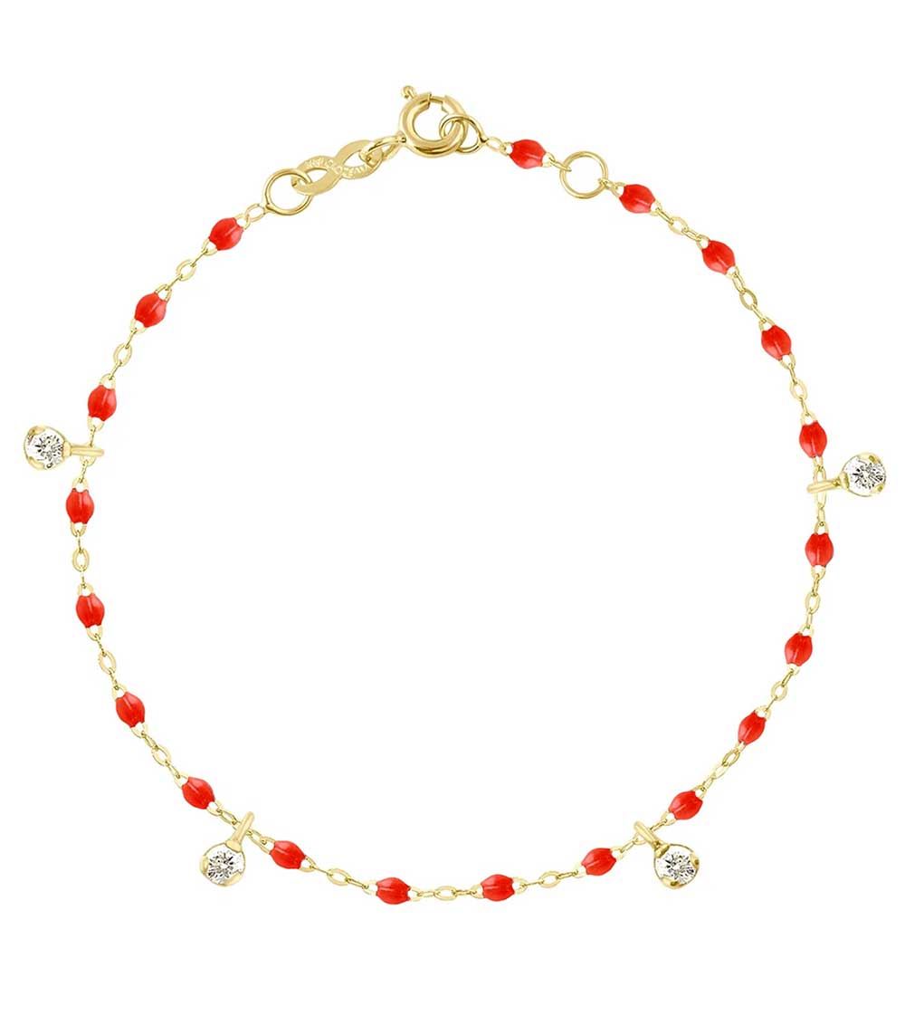 Bracelet Gigi Suprême Or jaune 4 Diamants Gigi Clozeau