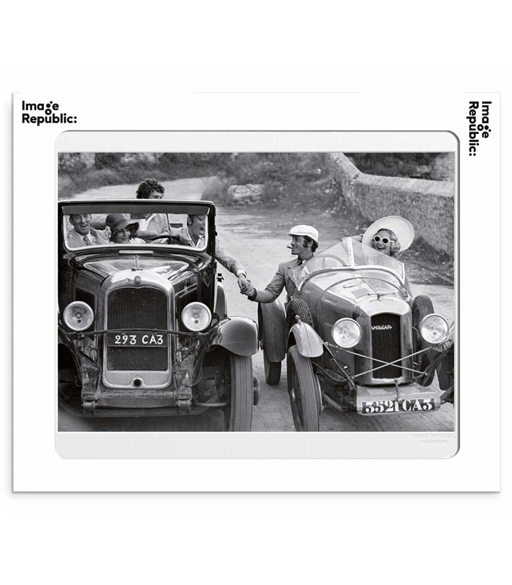 Affiche La Galerie Borsalino Voitures 1969 40 x 50 cm Image Republic