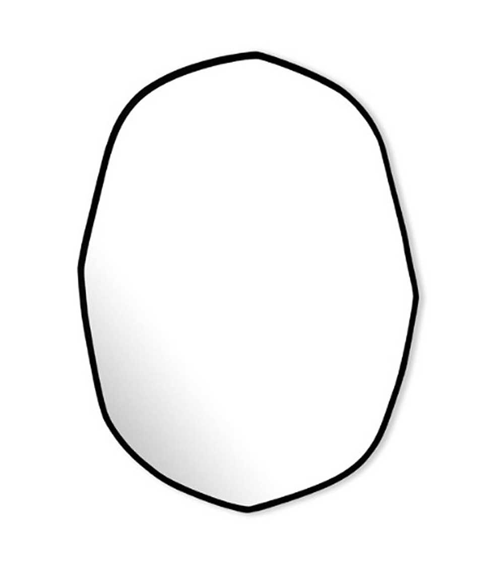 Miroir biseauté irrégulier 66 x 85 cm M Nuance