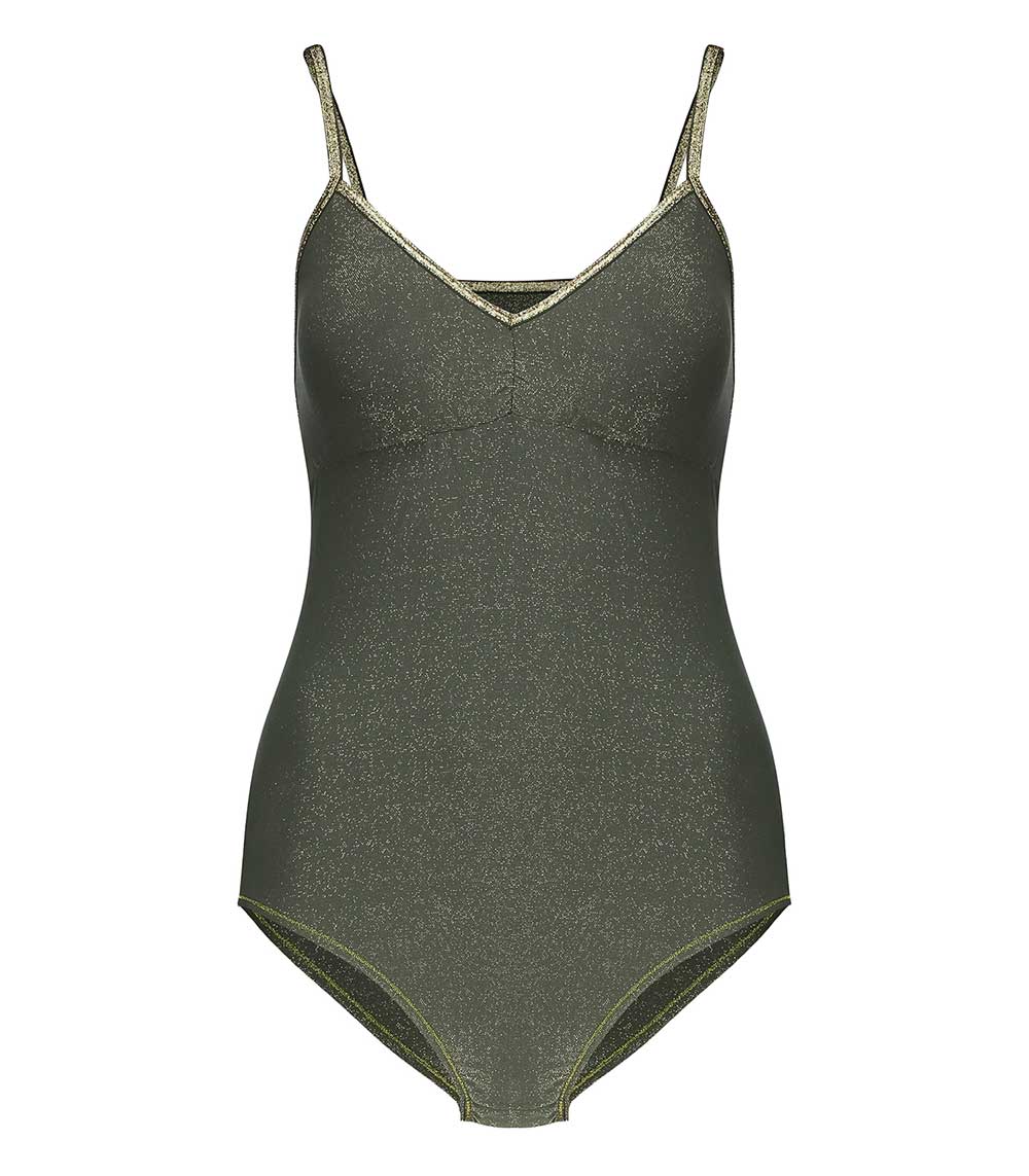 Body Bretelles Forest Lurex avec pads La Nouvelle