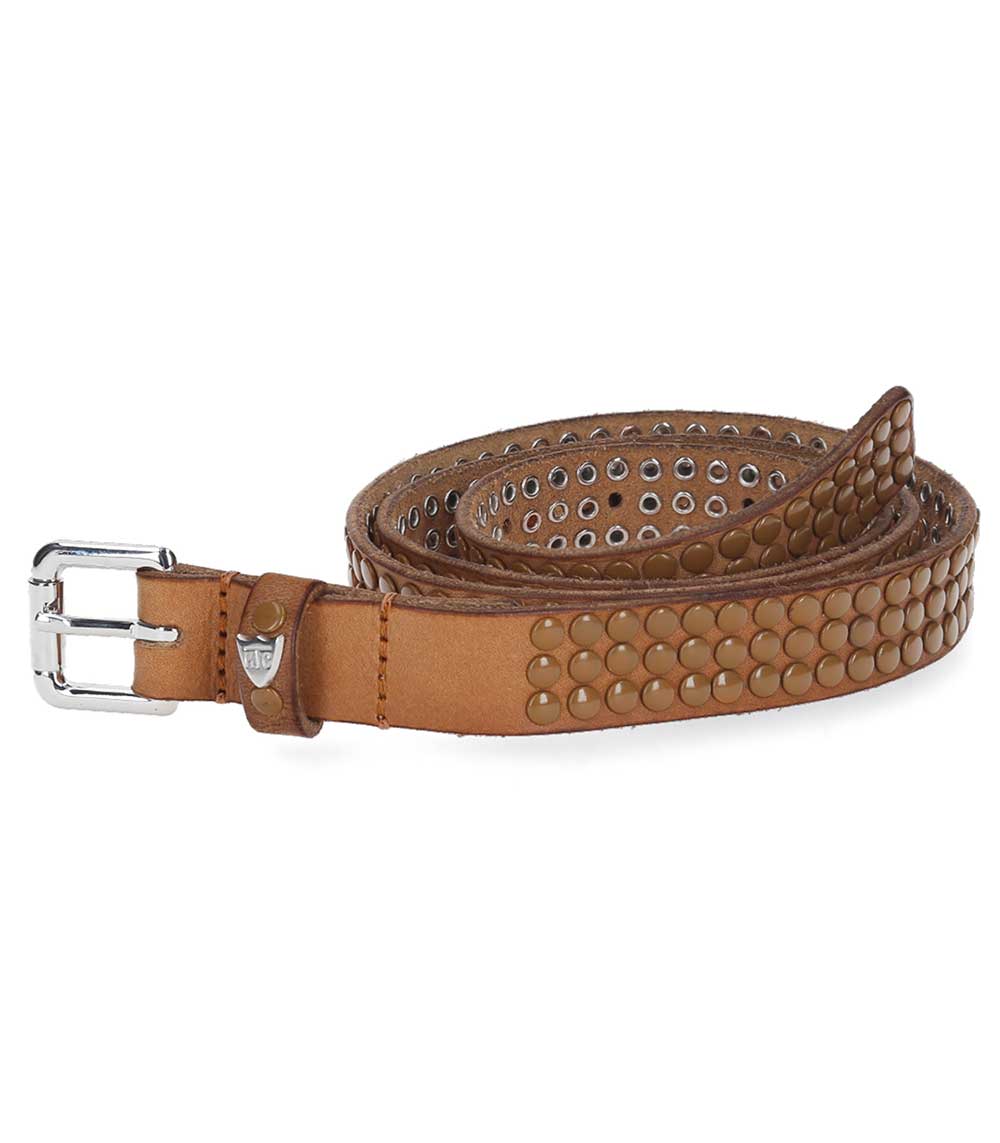 Ceinture en cuir 3000 studs colorblock HTC Los Angeles