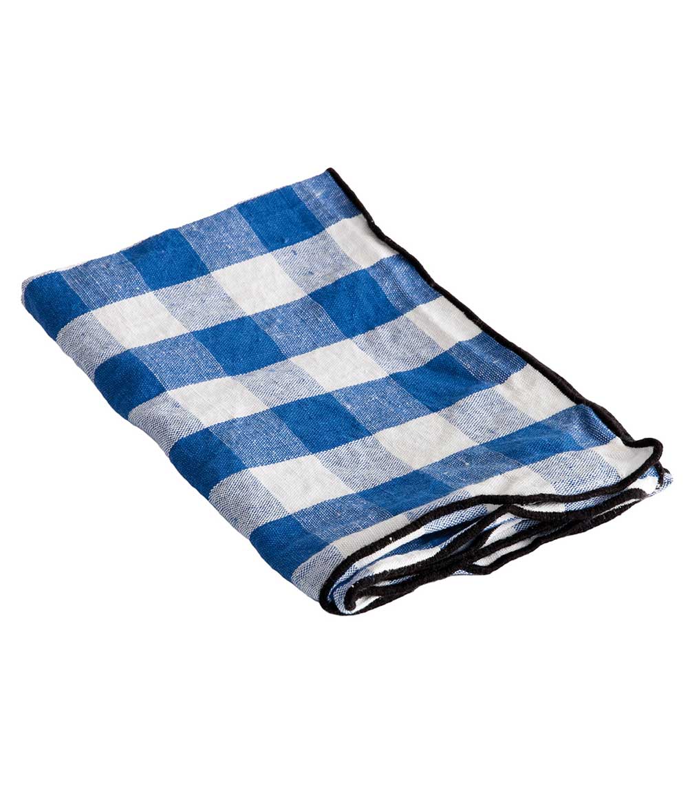 Torchon Bourdon Toile Mimi Vichy 48 x 75 cm Maison de Vacances