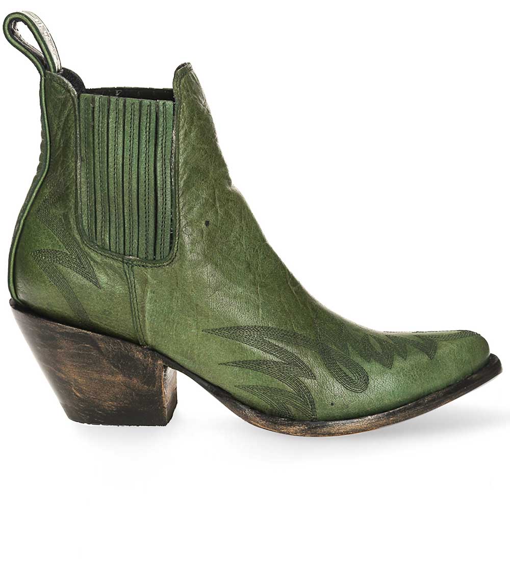 Boots Gaucho Green Cypress x Jane de Boy Mexicana