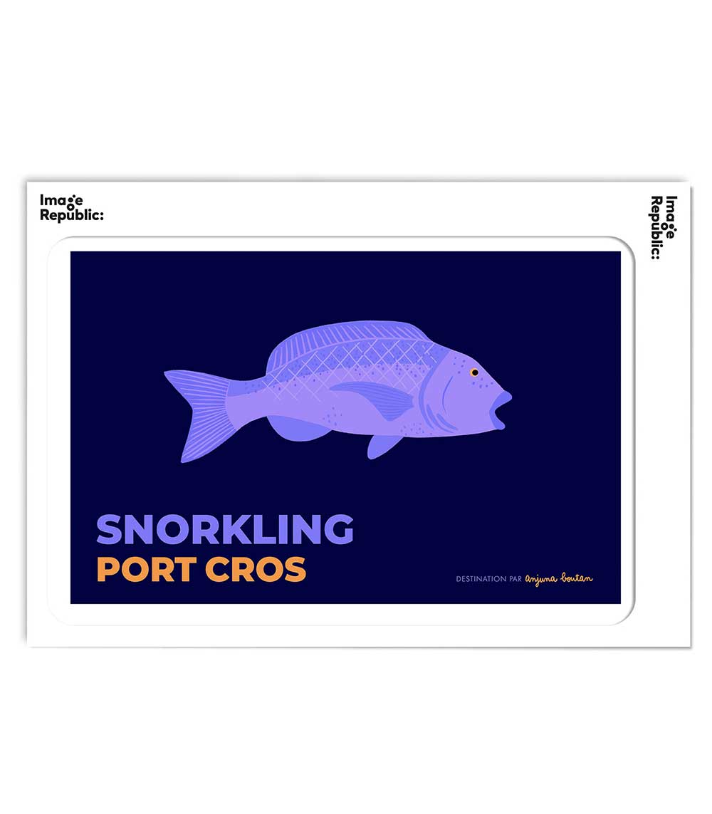 Affiche Anjuna Boutan Port-Cros 38 x 56 cm Image Republic