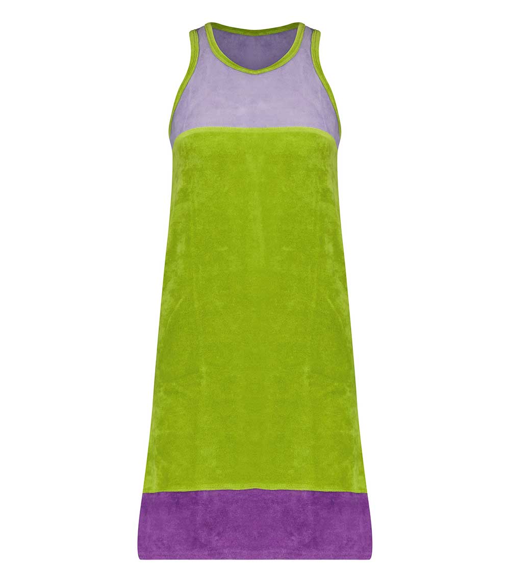 Robe Haydee Lavande & Olive Ma petite plage