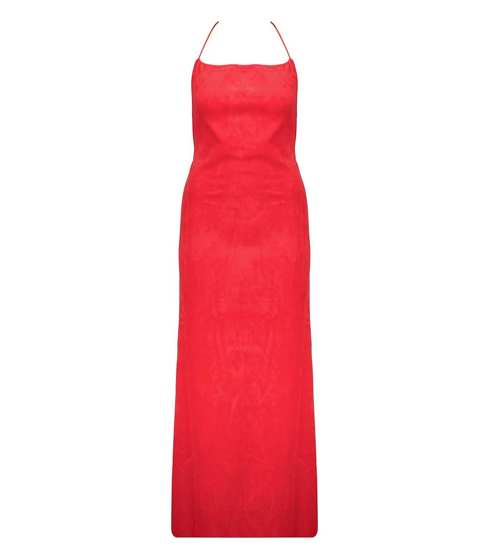 Robe Monica Rouge  Ma petite plage
