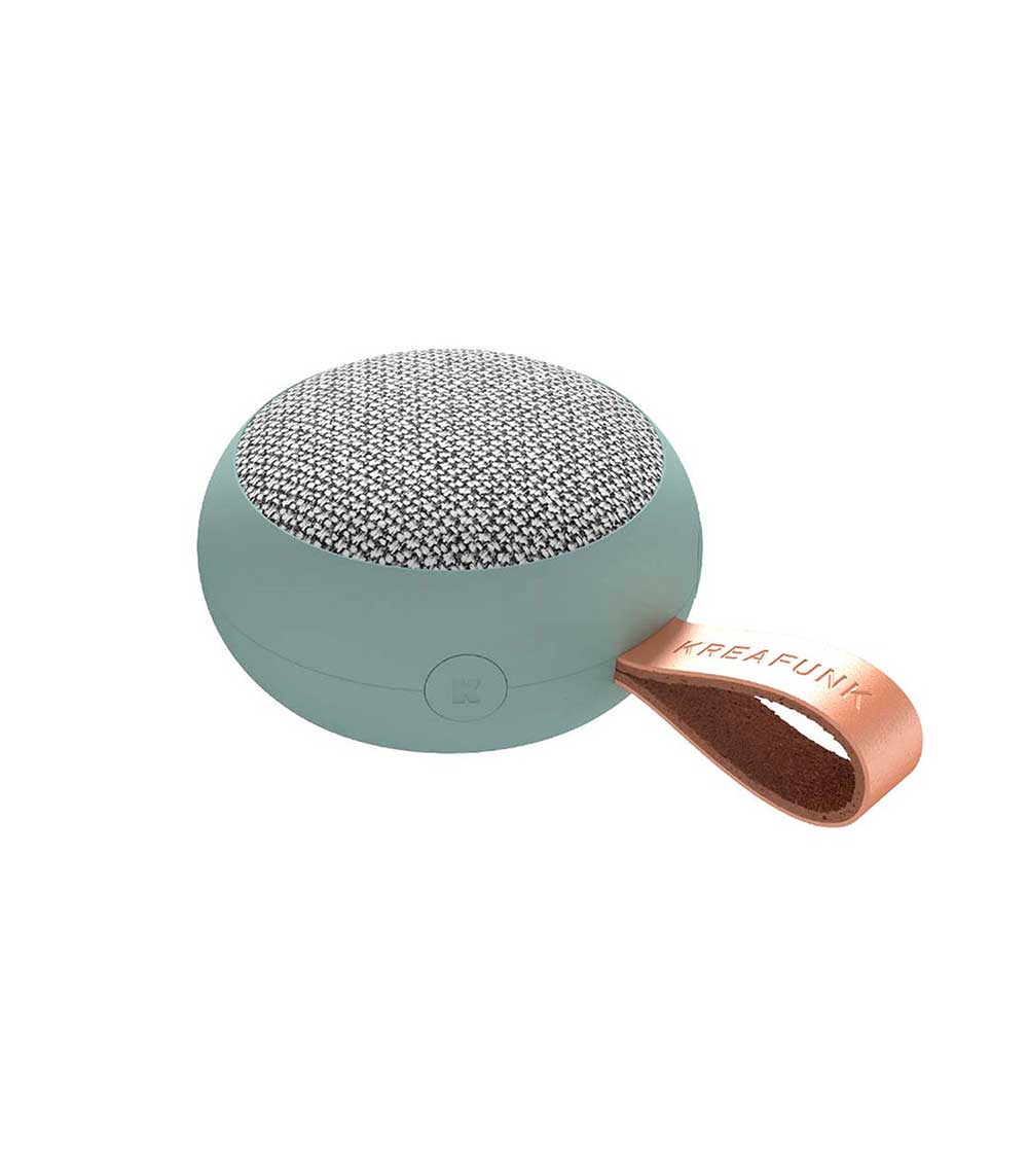 Enceinte bluetooth aGO 2 Fabric Dusty Green Kreafunk 
