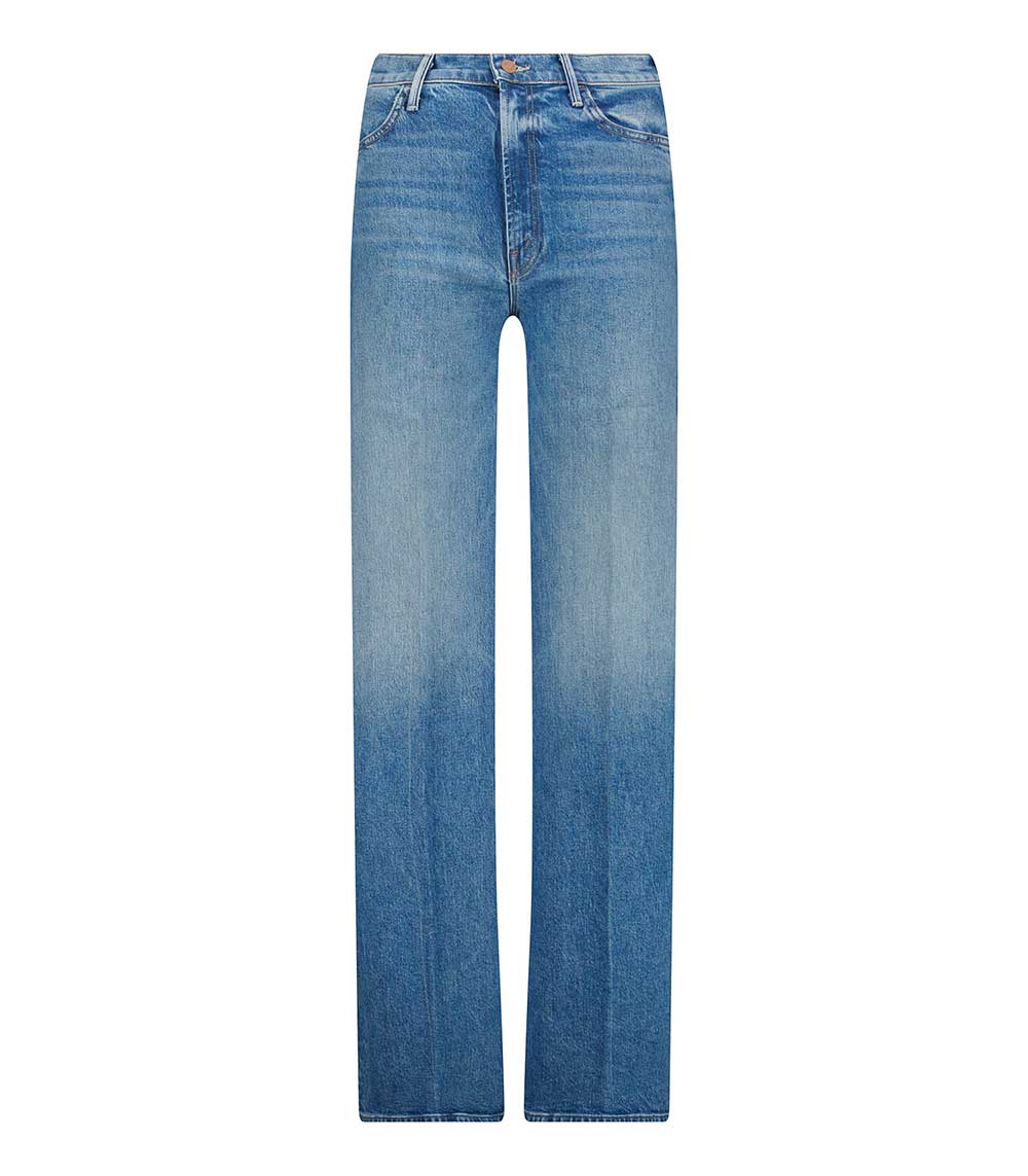 Jean droit The Hustler Roller Heel Tropic Mother