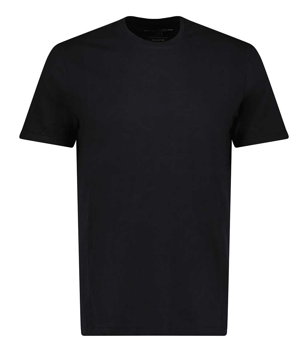 Tee-shirt homme Julien Noir Majestic Filatures