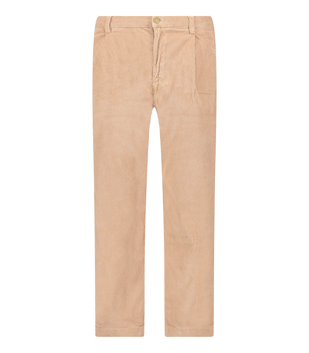 Pantalon en velours côtelé Fresco Cropped Loose Rose Quartz Jane de Boy