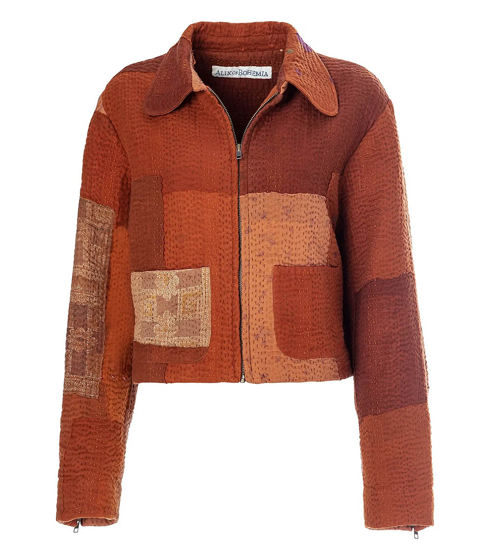 Veste Pietro Earth Kantha Alix of Bohemia