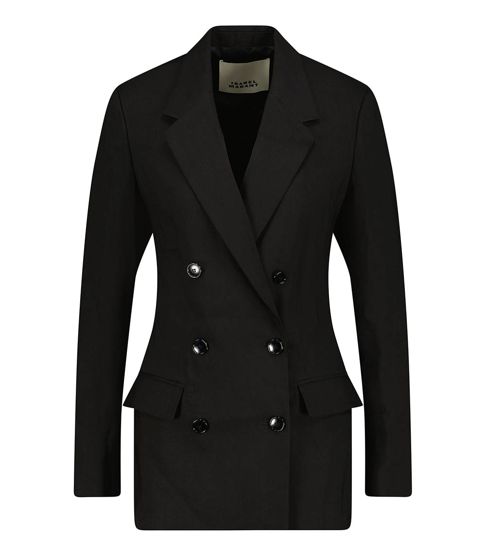 Blazer Sheril à double boutonnage noir Isabel Marant