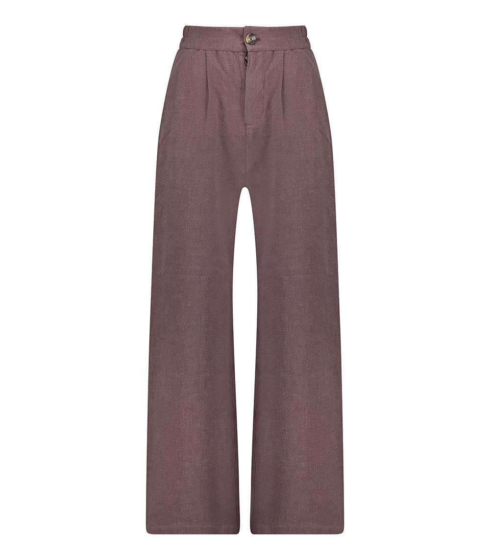 Pantalon Alba Chocolat La Treille Maison Ensoleillée