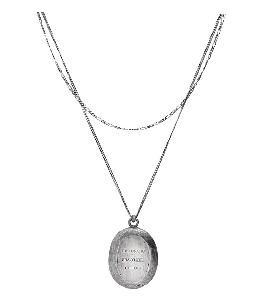 Collier Big Locket Double Tó Garal