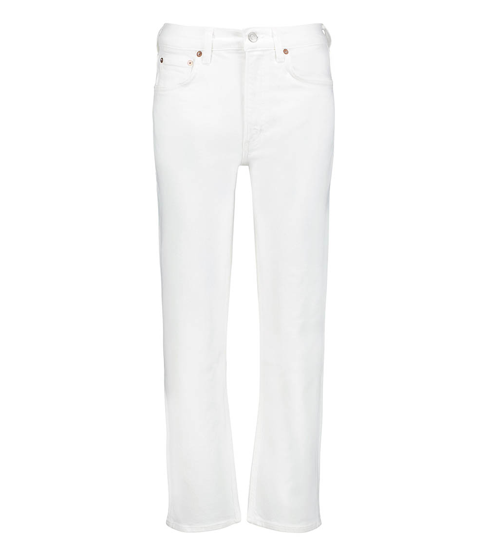 Jean Kye Mid Rise Straight Crop Stretch AGOLDE