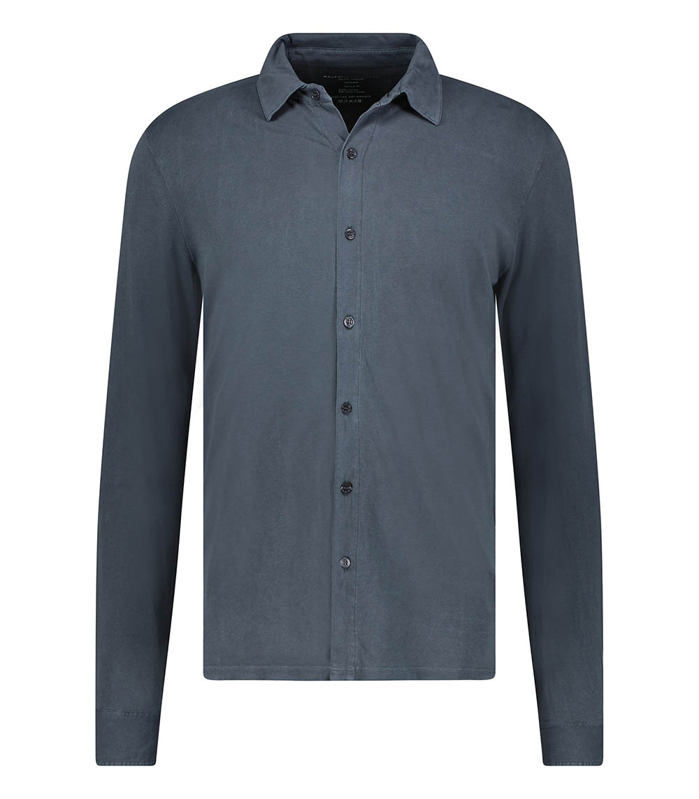 Chemise Manches Longues Homme Herman Crepuscule Majestic Filatures