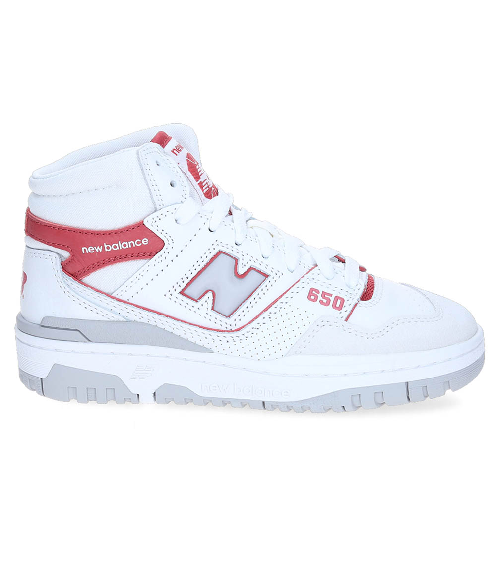 Baskets Montantes 650 Blanc avec Astro Dust et Angora New Balance
