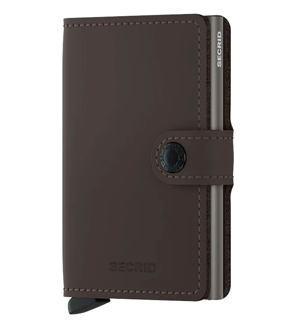 Porte-Carte Miniwallet Matte Truffle Secrid
