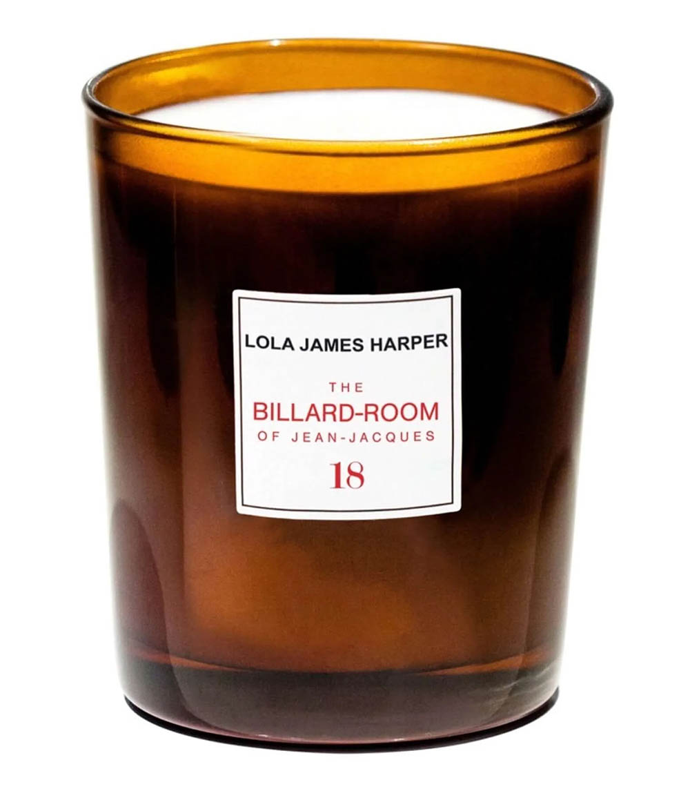 Bougie #18 The Billard Room 190g Lola James Harper