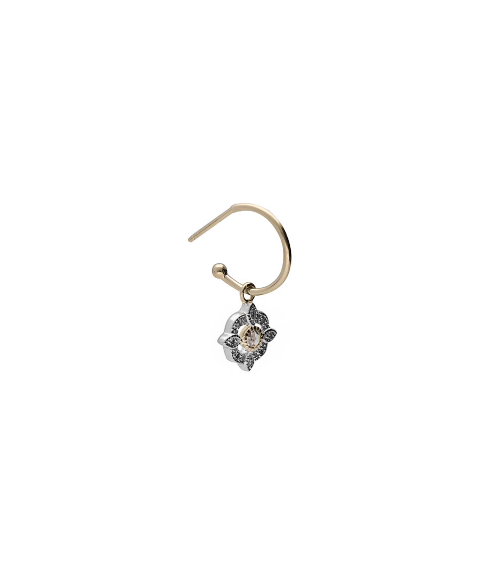 Boucle d'oreille Bettina Diamant Pascale Monvoisin
