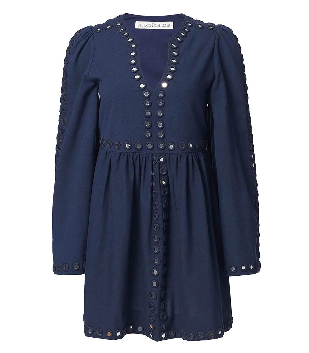 Robe Silvie Midnight Mirror Alix of Bohemia