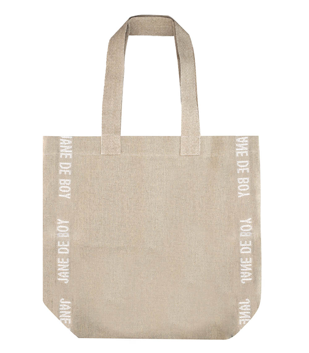 Tote Bag Doudou en lin Jane de Boy Blanc Charvet Editions
