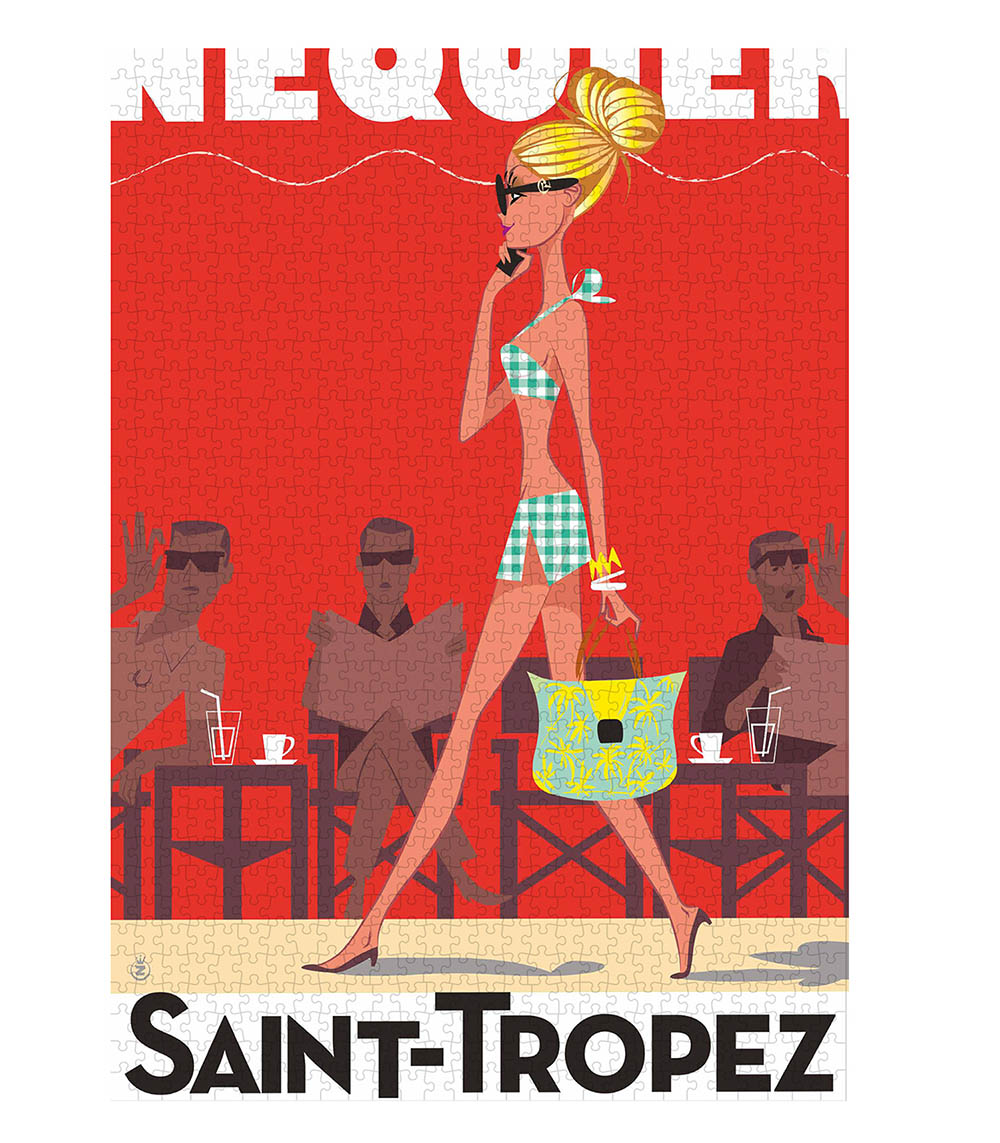Puzzle Monsieur Z Saint Tropez Image Republic