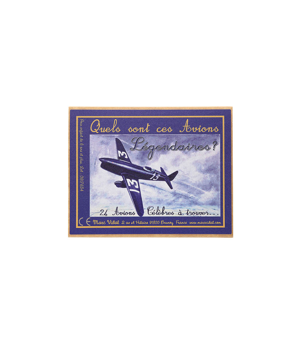 Jeu de Cartes Quels Sont Ces Avions Légendaires ? Marc Vidal