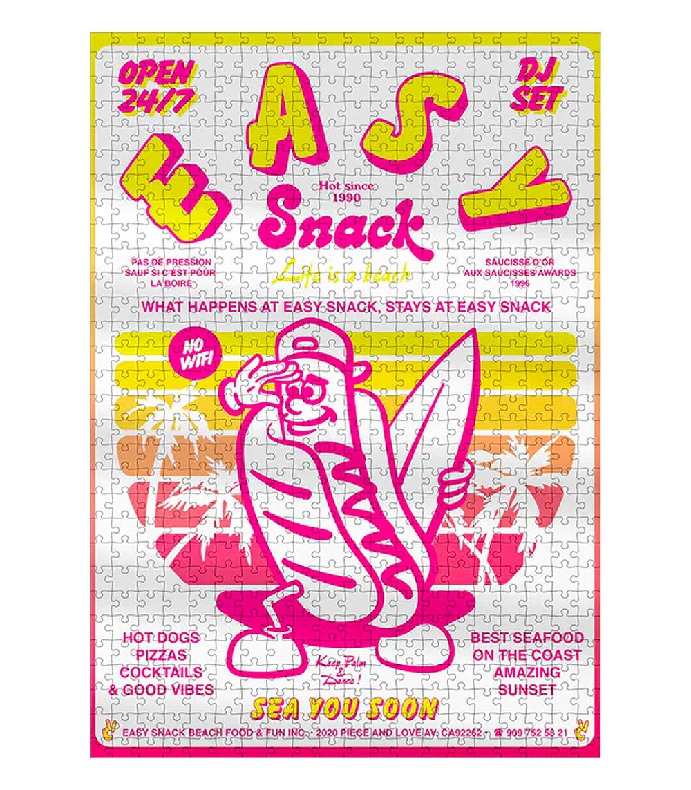 Puzzle Easy Snack Piece & Love