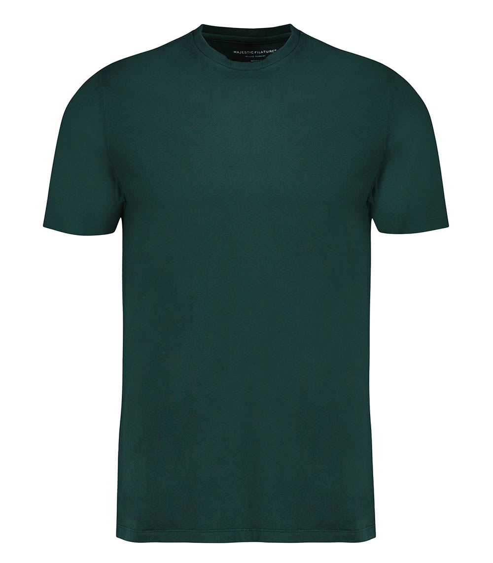 Tee-shirt homme Col Rond Forest Majestic Filatures
