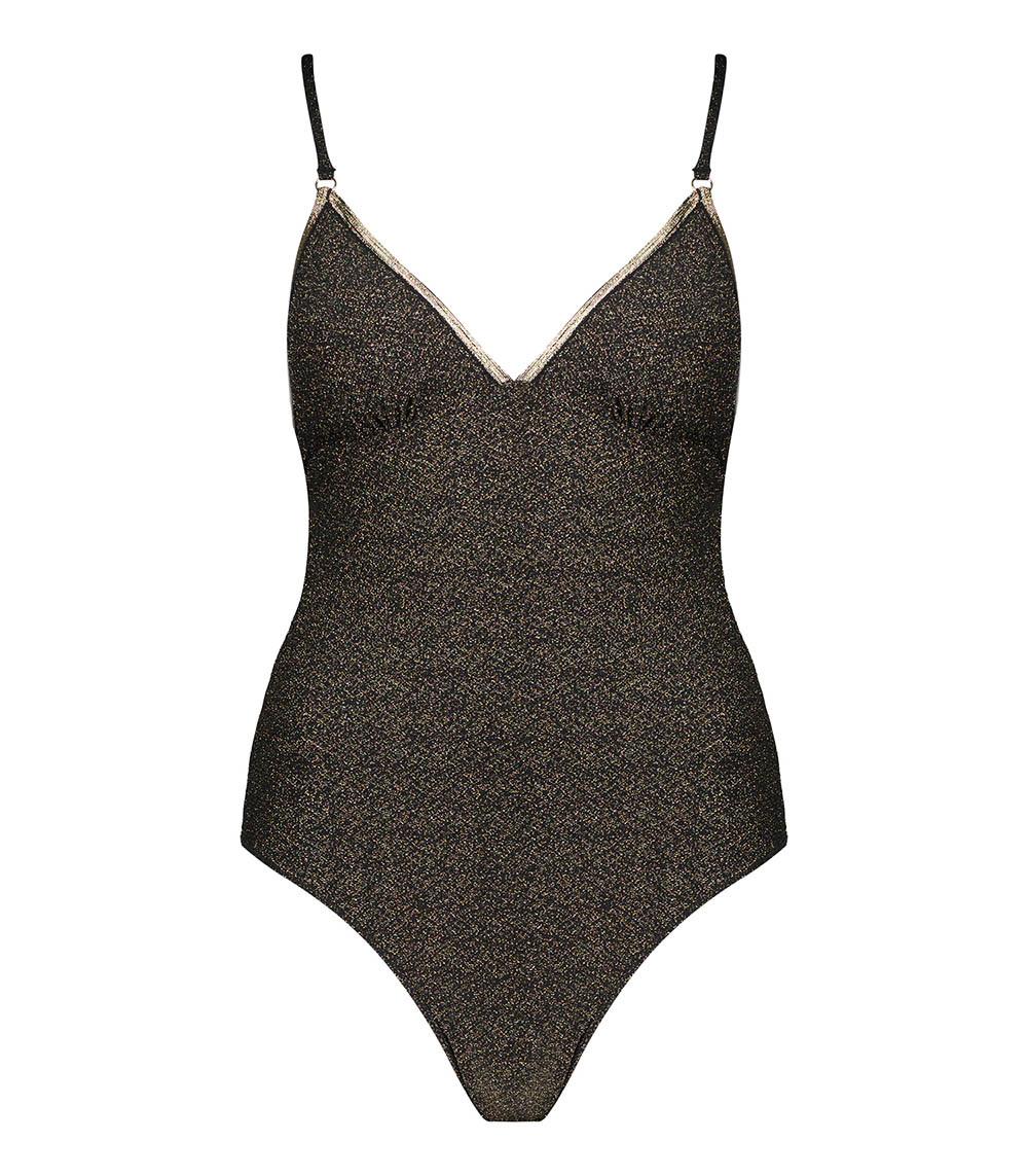 Maillot de bain une Pièce Gilda Sparkling Black La Nouvelle