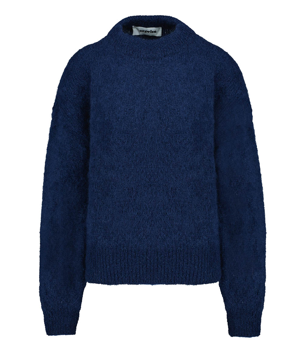 Pull Mohair Jane Navy Blue Surprise Paris