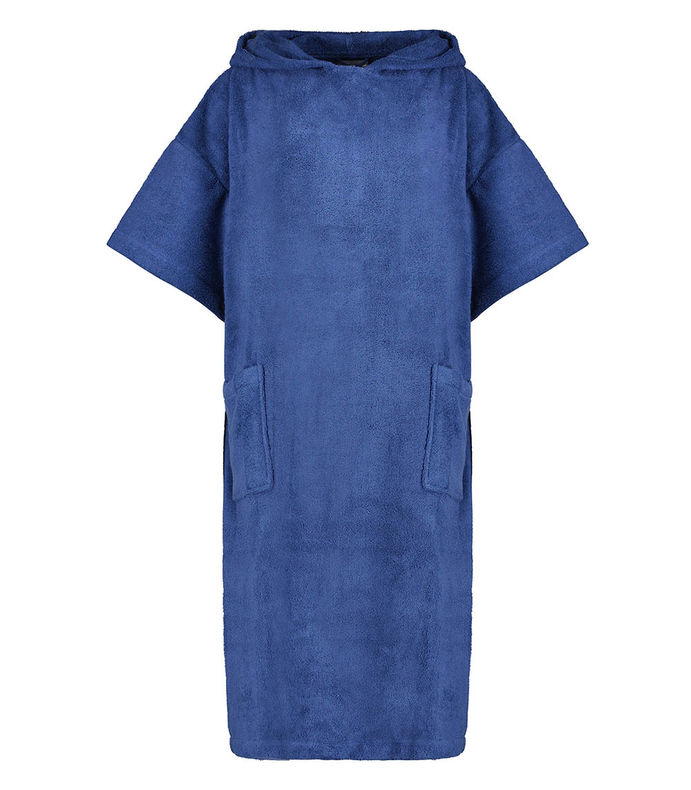 Poncho en Coton Outremer x Jane de Boy Atelier Dune