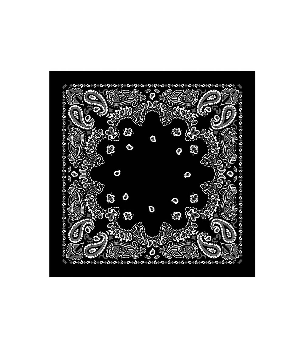 Bandana Black 59 x 59 cm destin