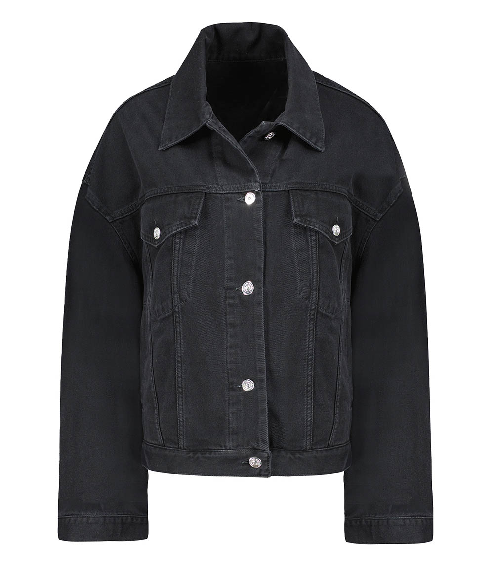 Veste en Denim Emma Noir Nine in the Morning