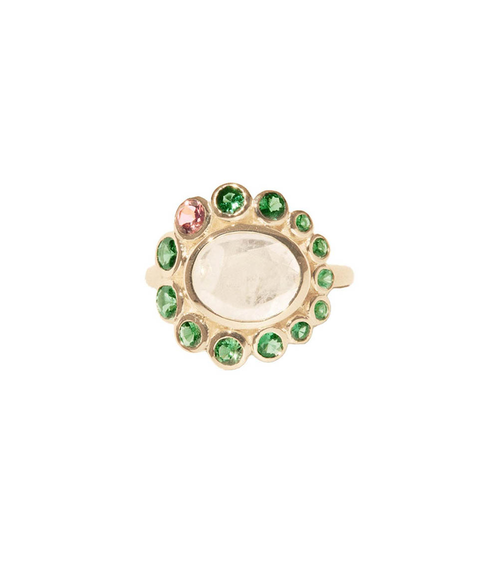 Bague Jasmine Tsavorite Pascale Monvoisin