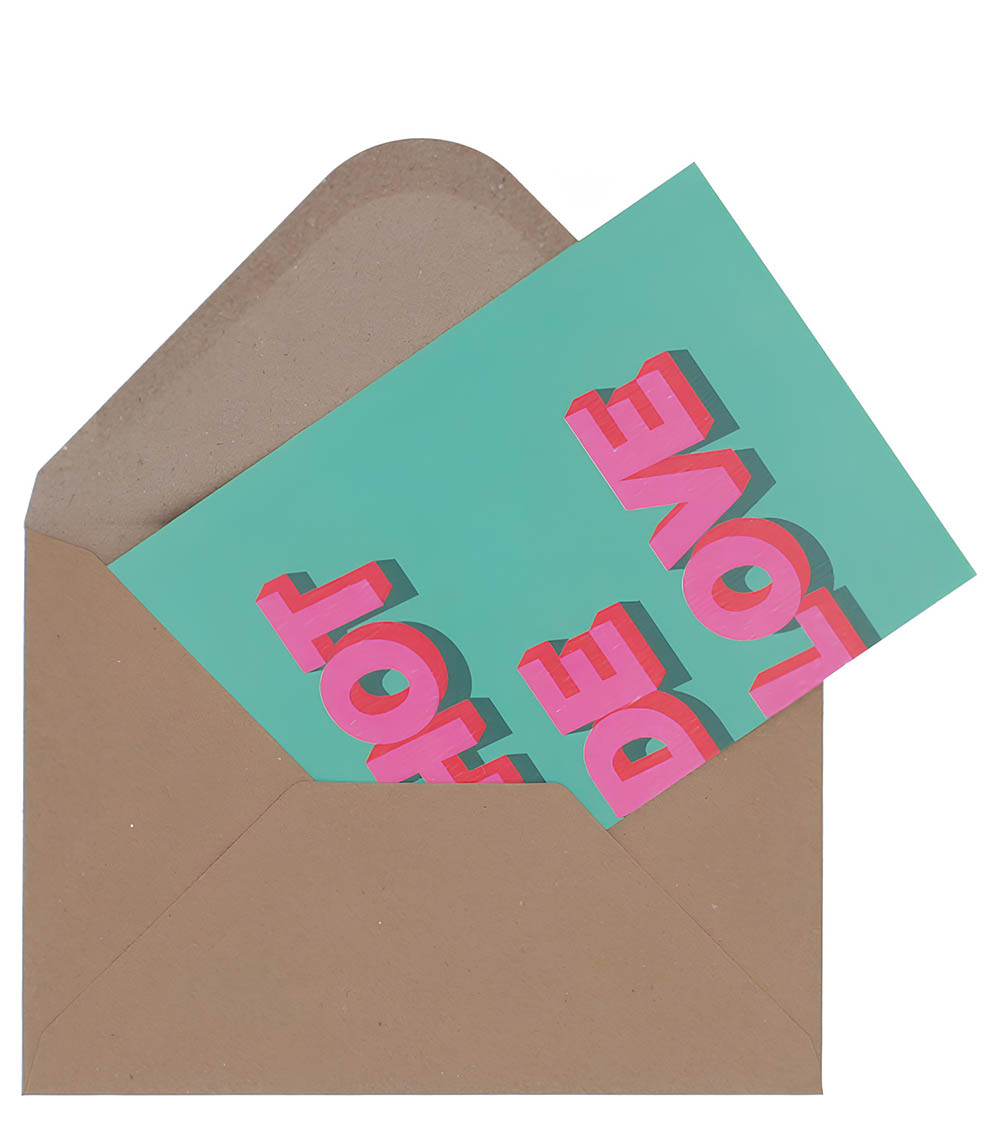 Carte de voeux Shot de Love LES BONNES SOEURS