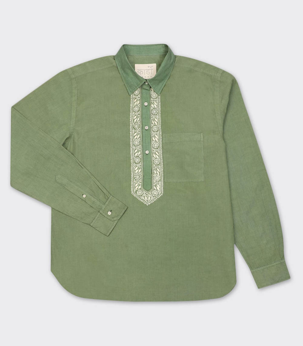Chemise Henry W Matcha Kardo