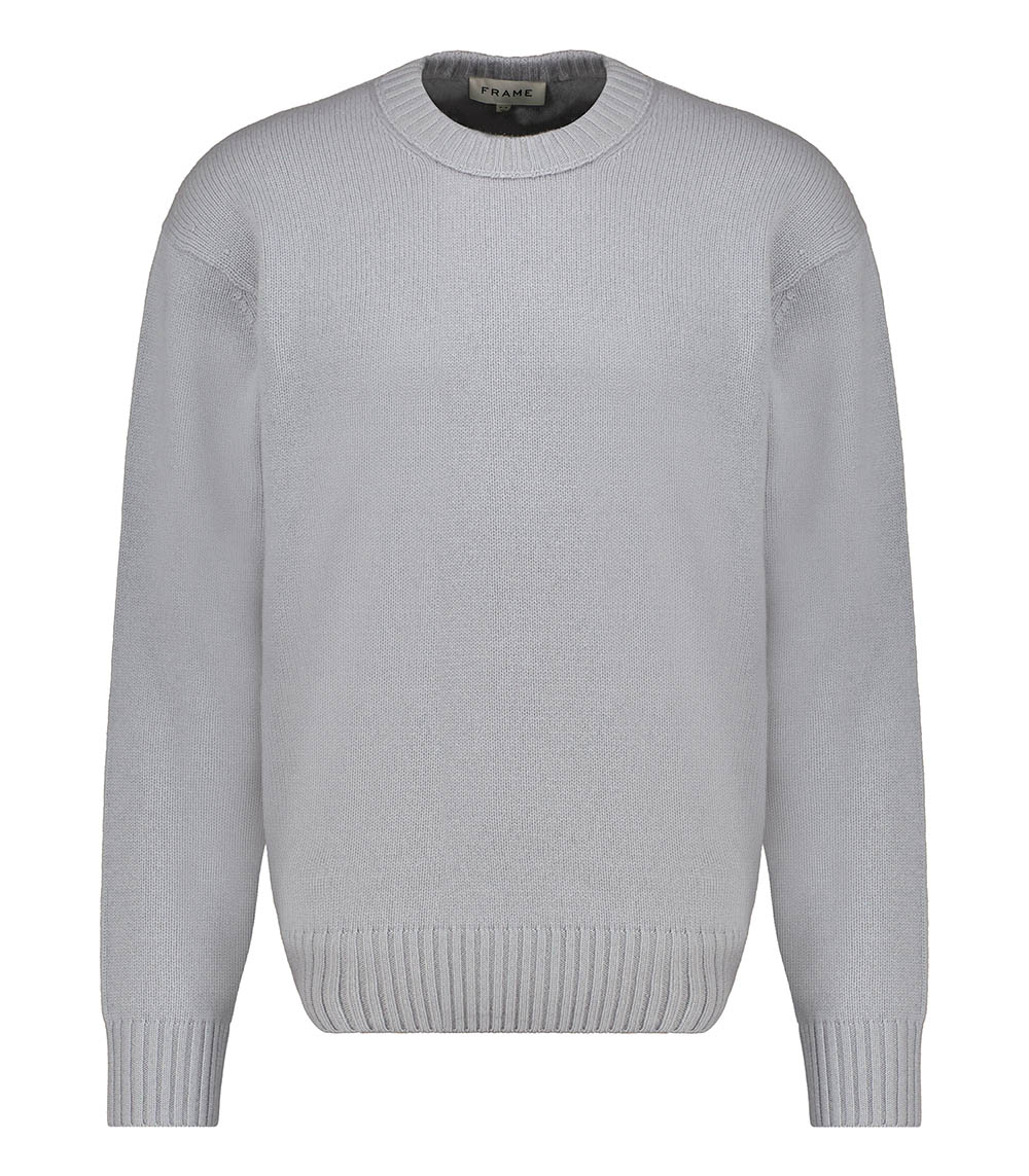 Pull unisexe Cashmere Crewneck Smoky Blue Frame