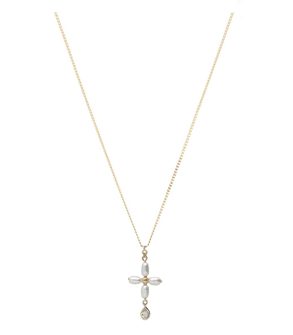 Collier Palerme White Pearl Pascale Monvoisin