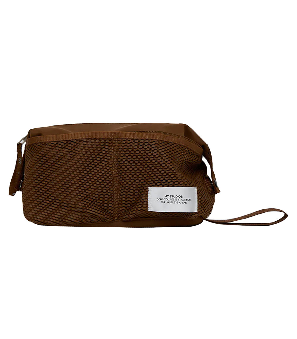 Trousse de Toilette Dark Brown AY Studios