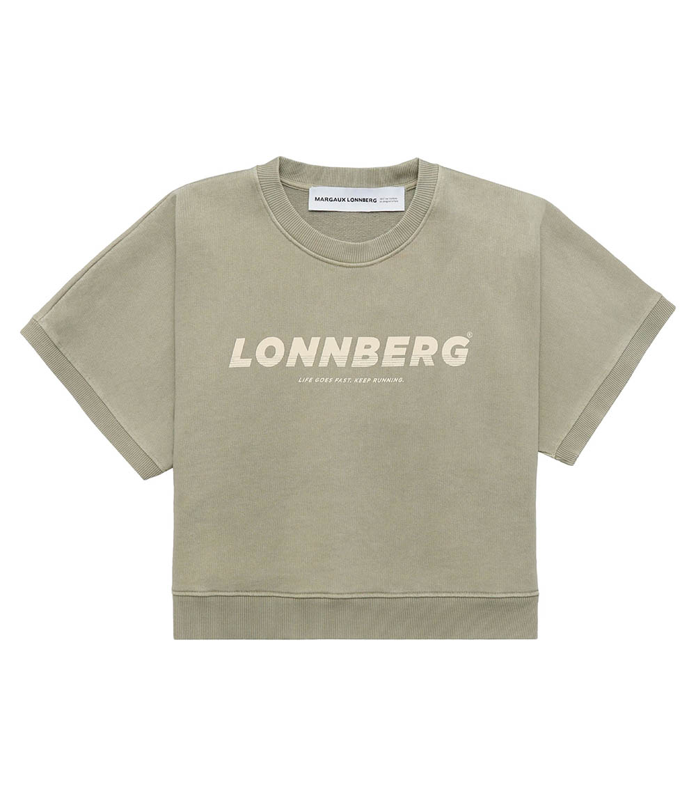 Sweat-shirt Boyd manches courtes Margaux Lonnberg