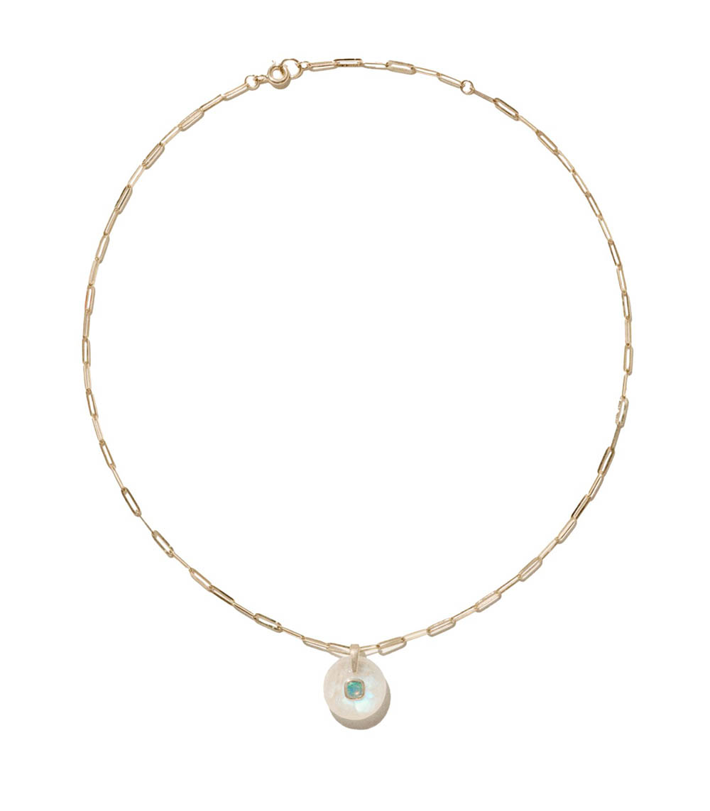 Collier Milo Moonstone Pascale Monvoisin