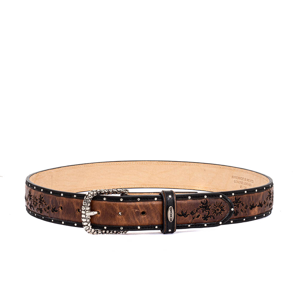 Ceinture en cuir Ultime Nut Brown Mexicana