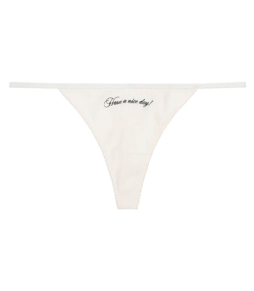 String Roomservice Off White Love Stories