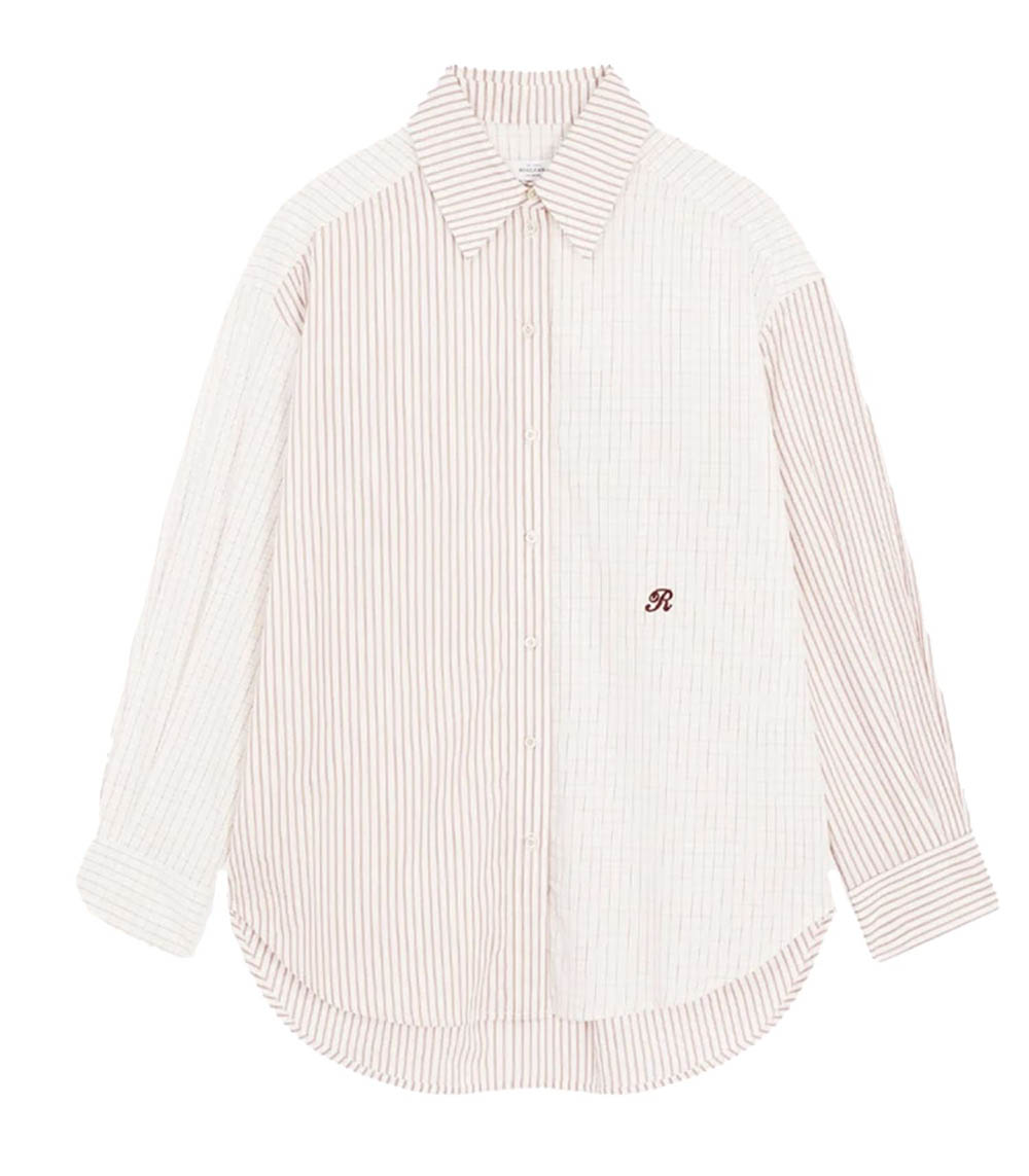 Chemise Edmond rayures Bordeaux Roseanna